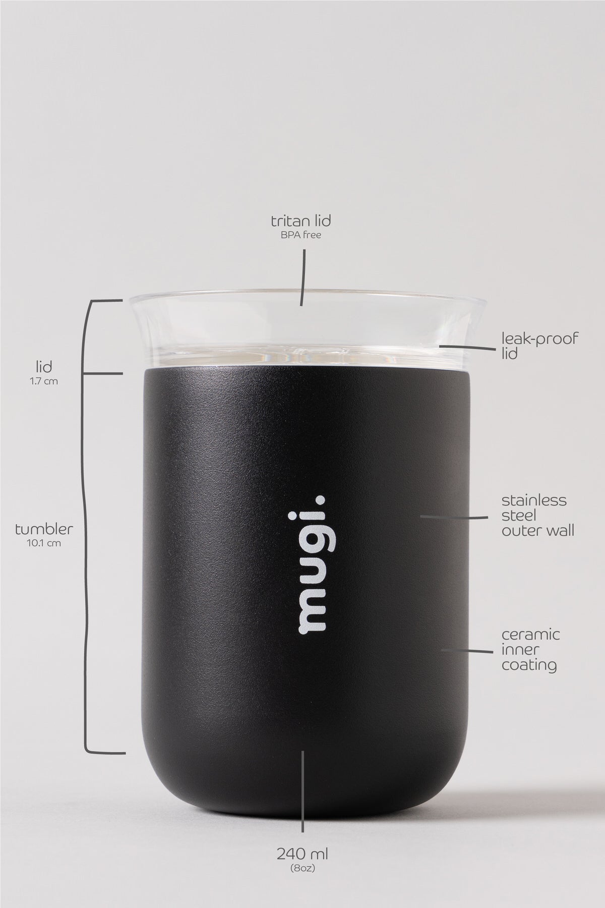 Black Canvas 8oz