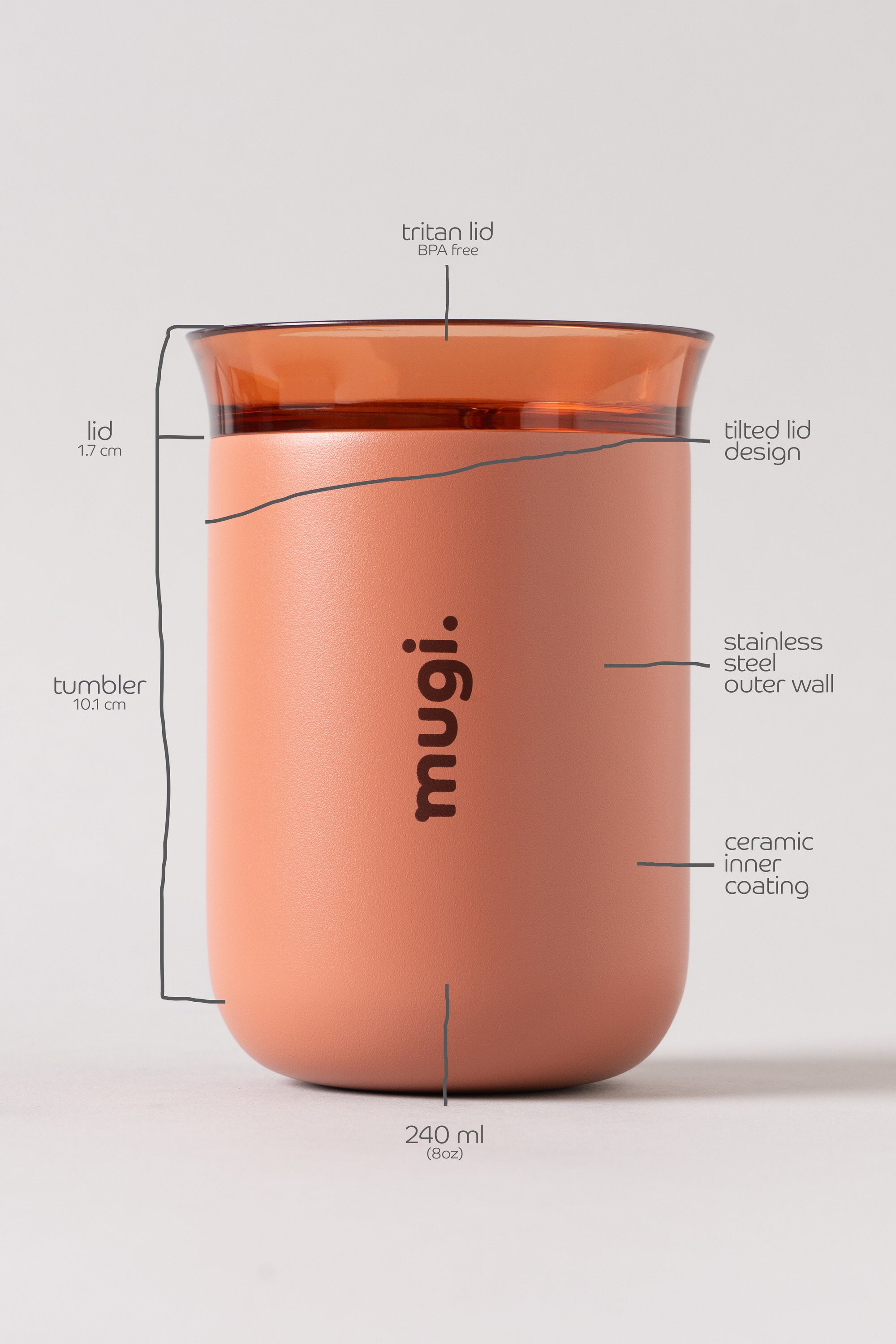 Rustic Terracotta 8oz