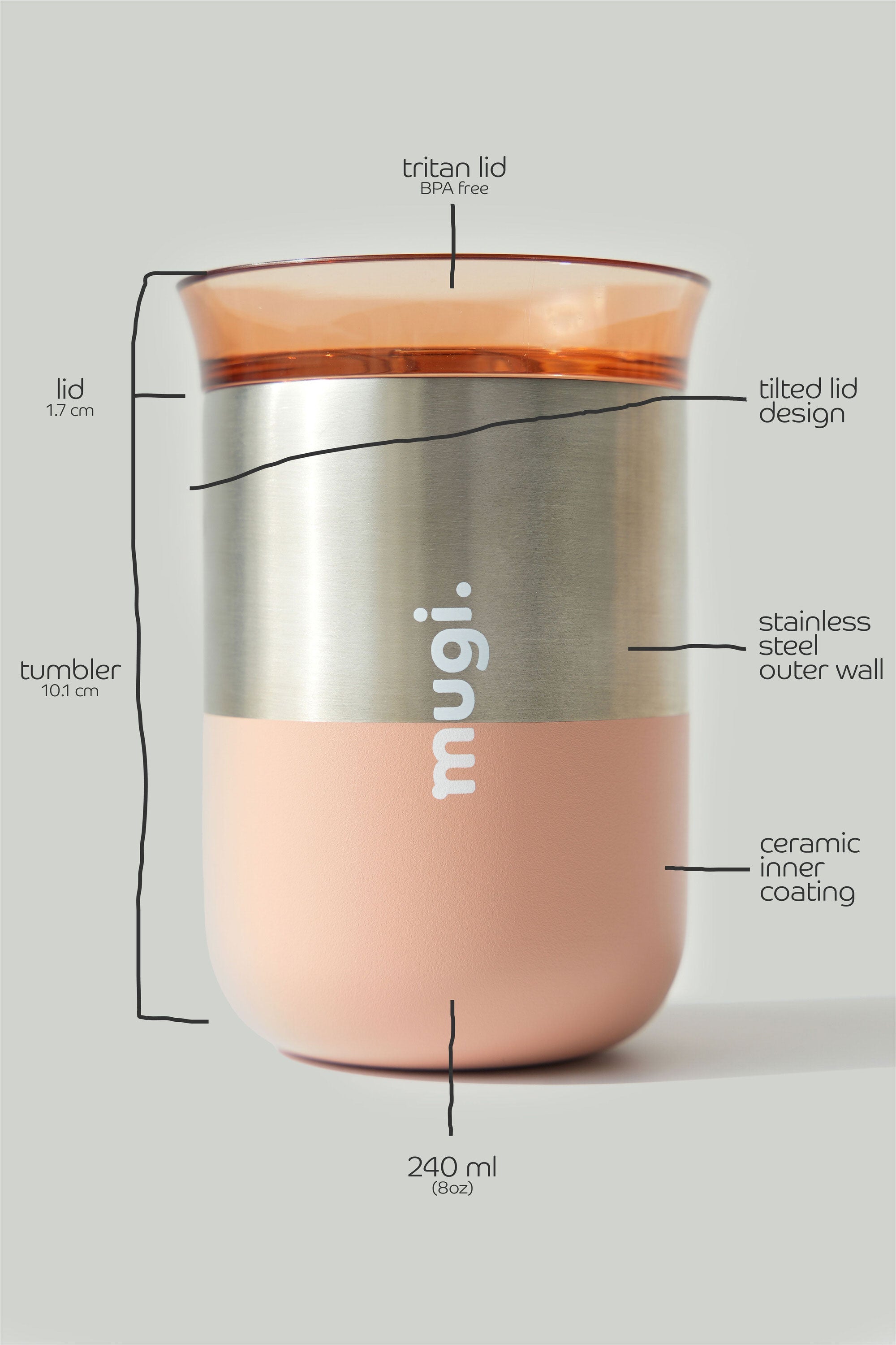 Pink Horizon Split 8oz