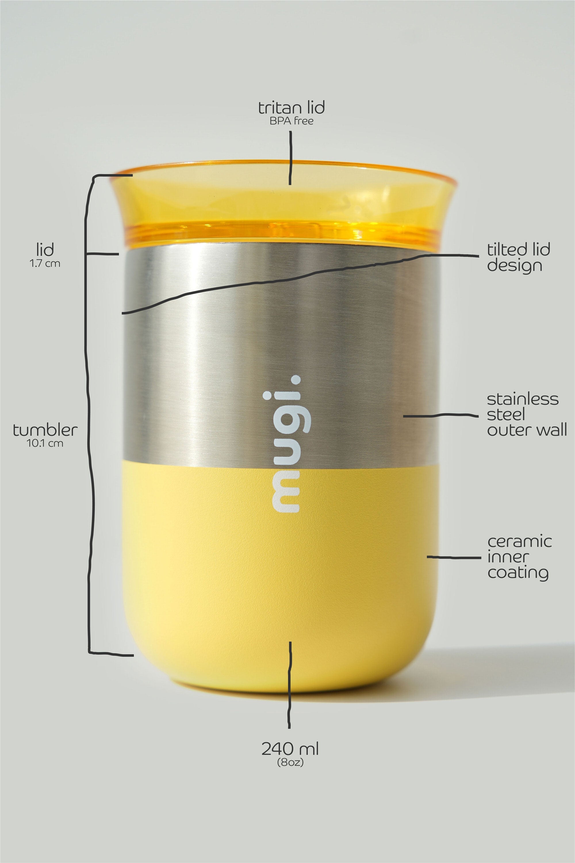 Yellow Horizon Split 8oz